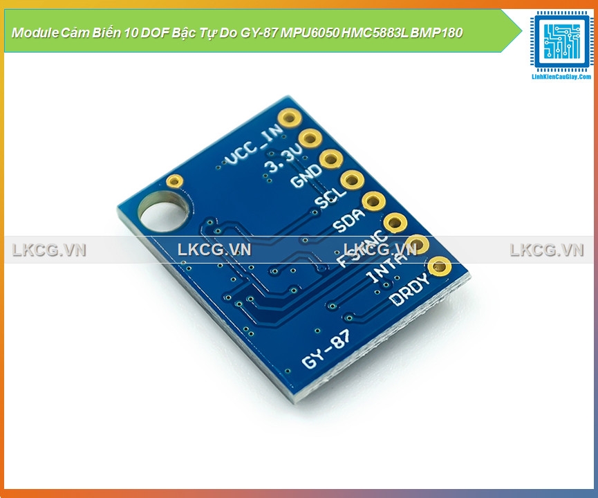 Module Cảm Biến 10 DOF Bậc Tự Do GY-87 MPU6050 HMC5883L BMP180