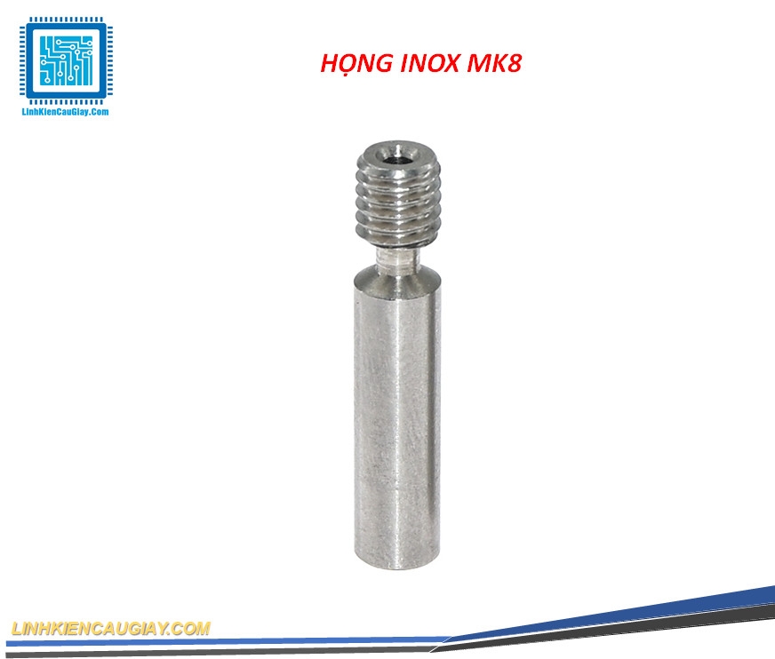 HỌNG DẪN NHỰA INOX MK8 REN M6 CÁC LOẠI