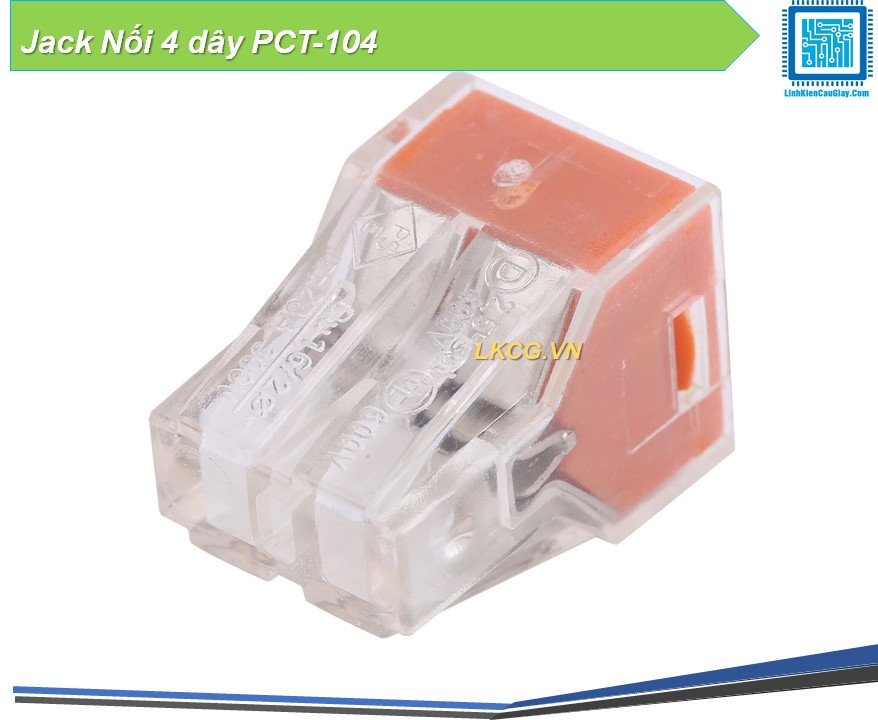 Jack Nối 4 dây PCT-104