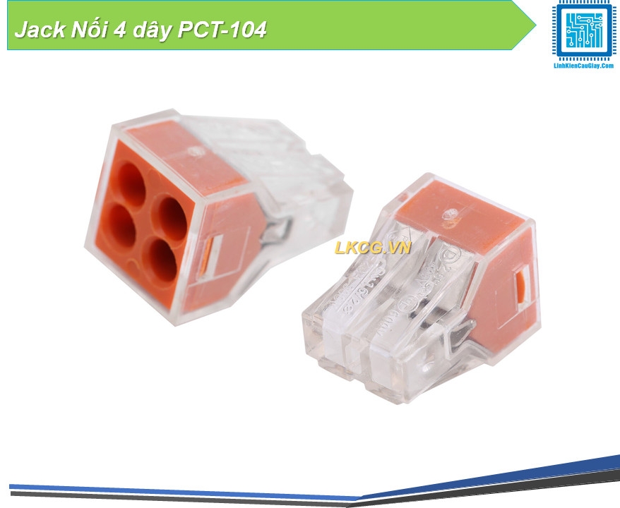 Jack Nối 4 dây PCT-104