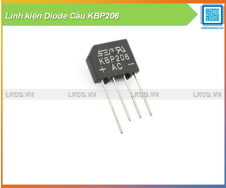 Linh kiện Diode Cầu KBP206