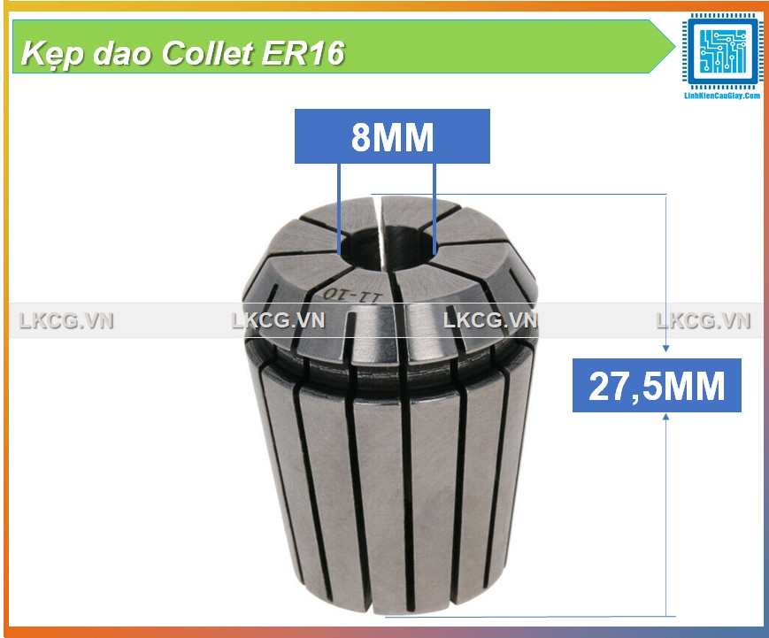 Kẹp dao Collet ER16