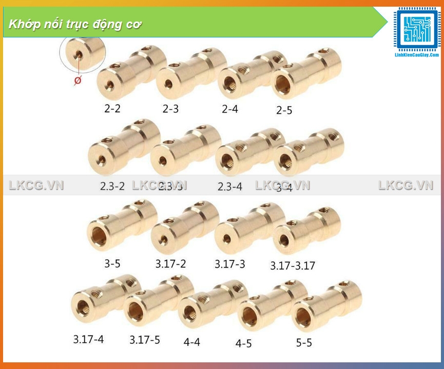 Khớp nối trục động cơ