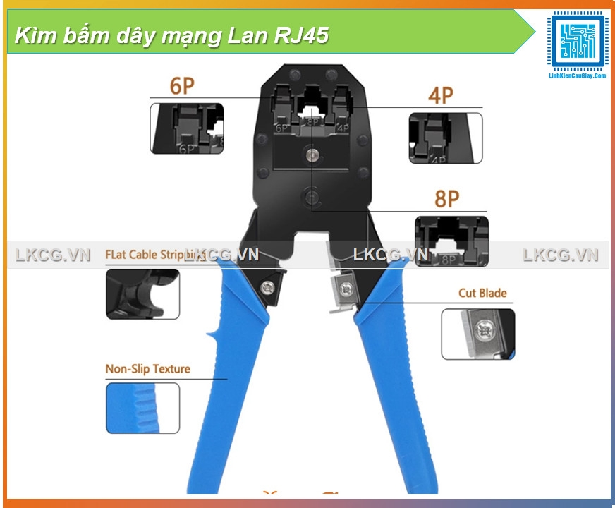 Kìm bấm dây mạng Lan RJ45