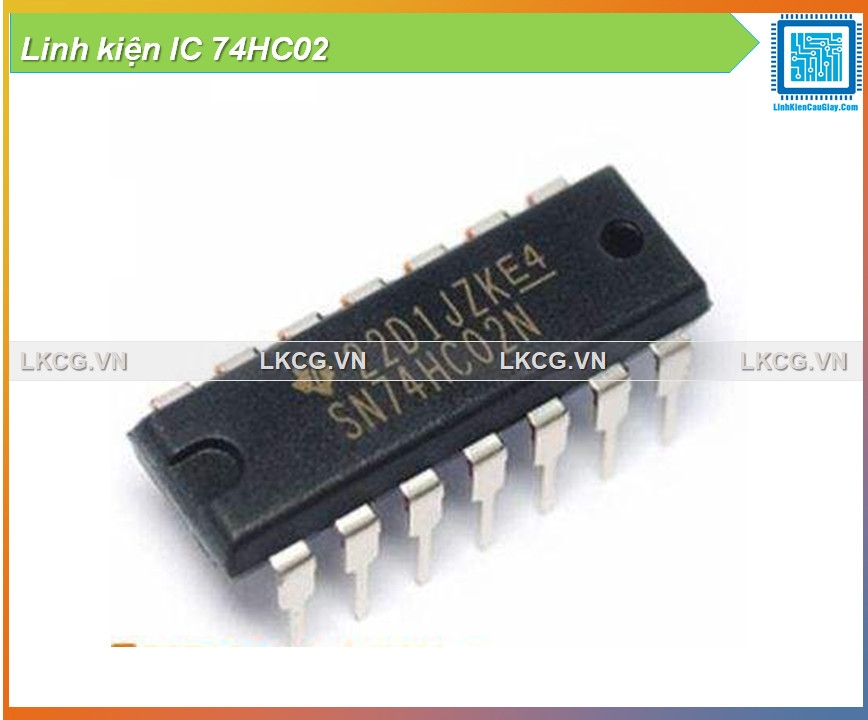 Linh kiện IC 74HC02