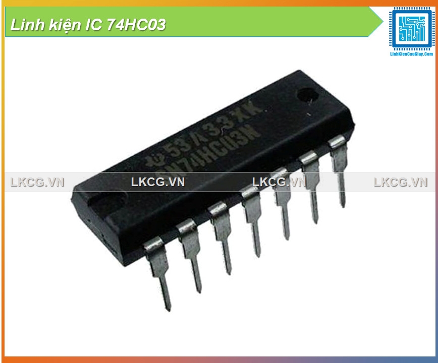 Linh kiện IC 74HC03