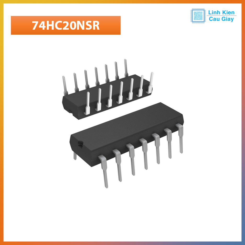 Linh kiện IC 74HC20NSR Dual 4-Input NAND Gate