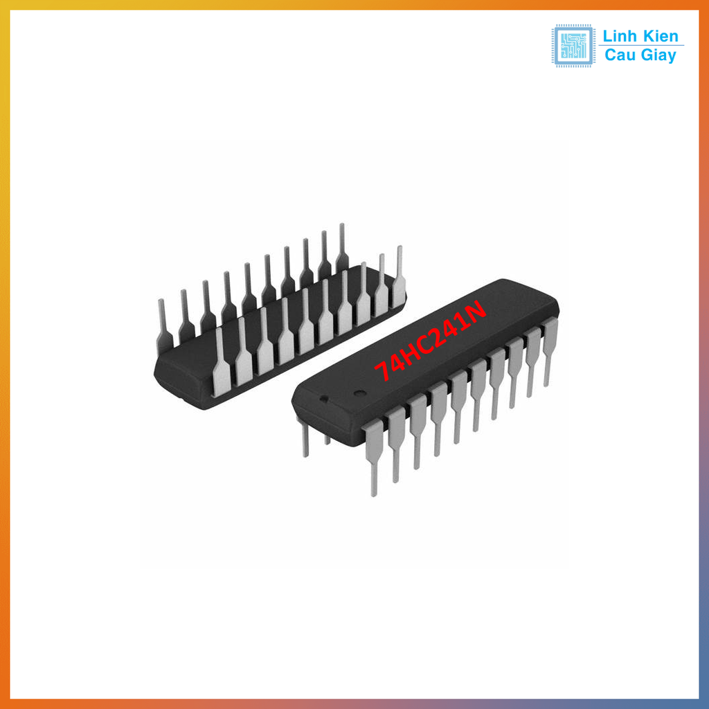 Linh kiện IC 74HC241N Bộ Đệm 3-State 8-Bit DIP-20