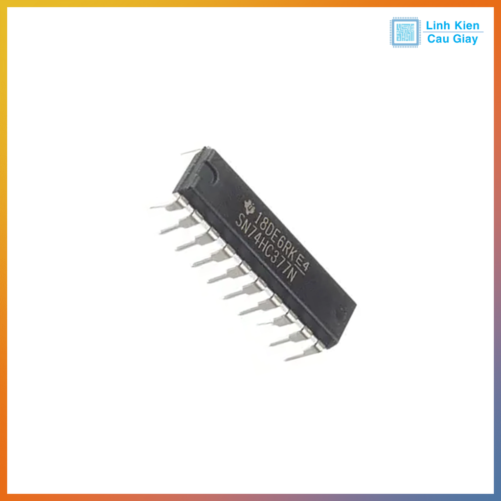 Linh kiện IC 74HC377N 8-bit D Flip-Flop