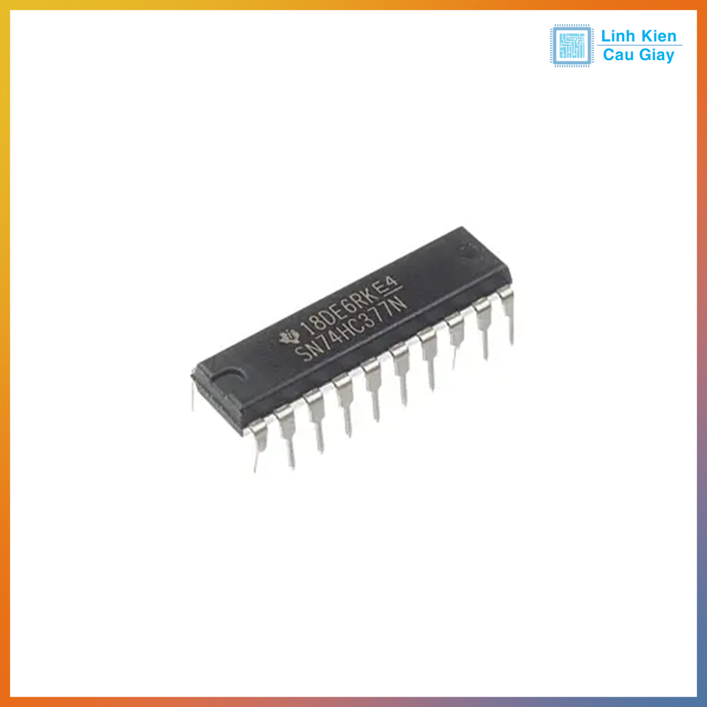 Linh kiện IC 74HC377N 8-bit D Flip-Flop