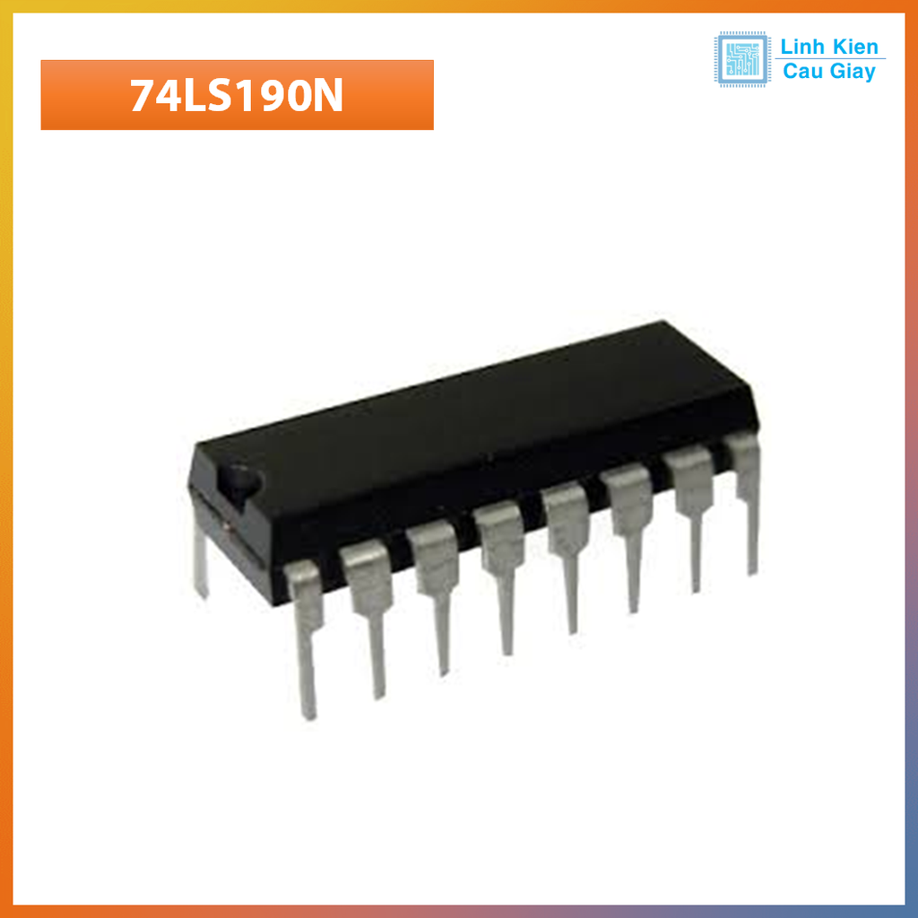 Linh kiện IC 74LS190N Bộ Đếm Thập Phân Tăng, Giảm