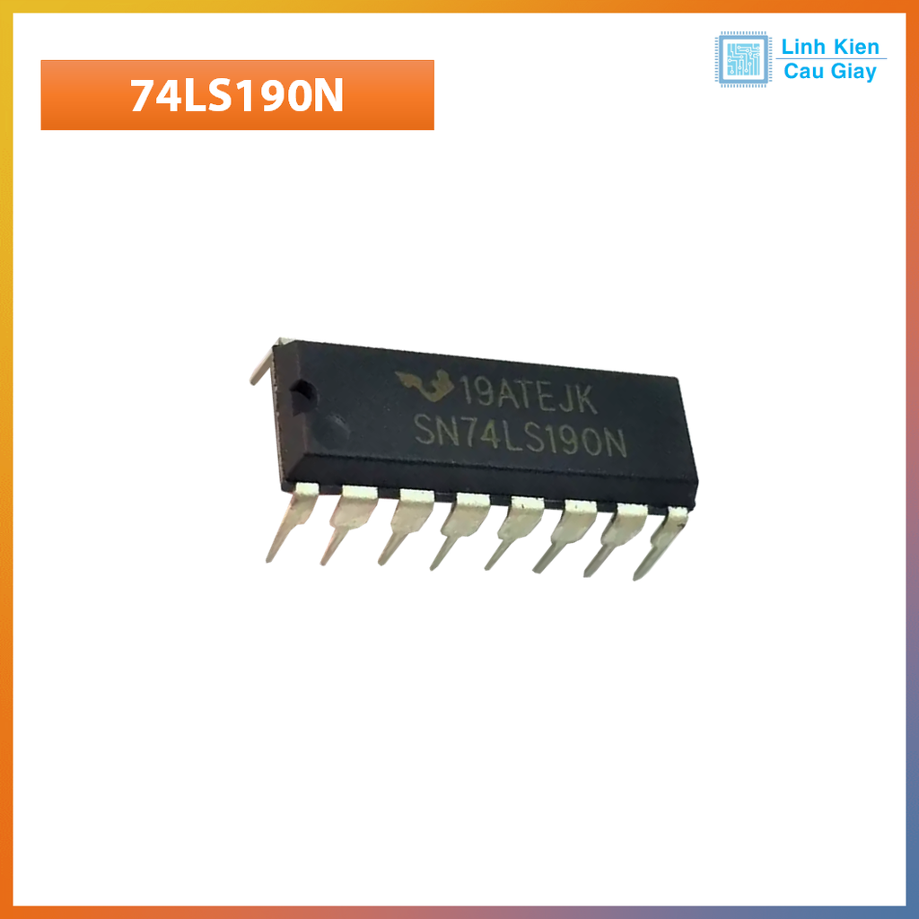 Linh kiện IC 74LS190N Bộ Đếm Thập Phân Tăng, Giảm