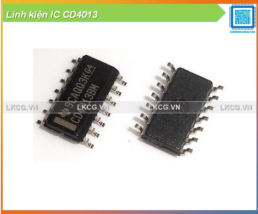 Linh kiện IC CD4013