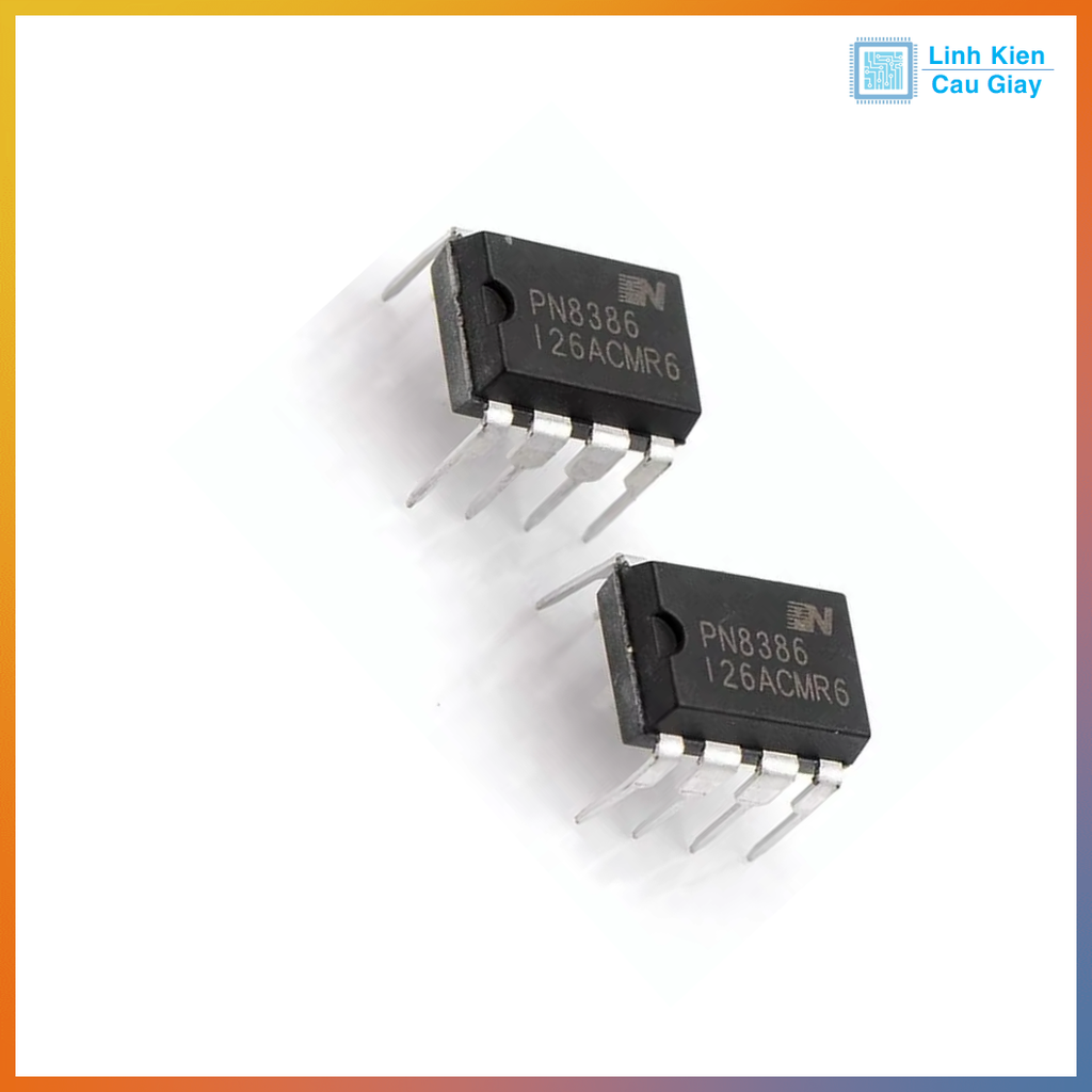 Linh kiện IC nguồn xung PN8386 chân cắm DIP8