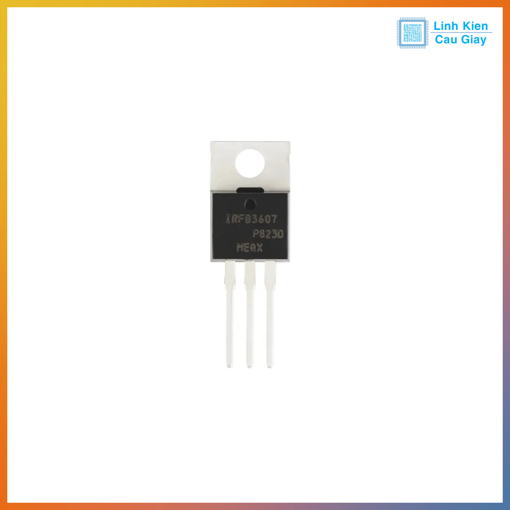 Linh kiện Mosfet IRF3607 chân cắm TO-220