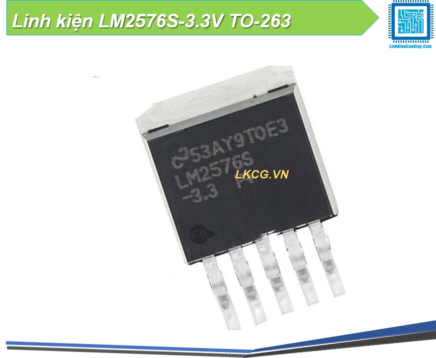 Linh kiện LM2576S-3.3V TO-263