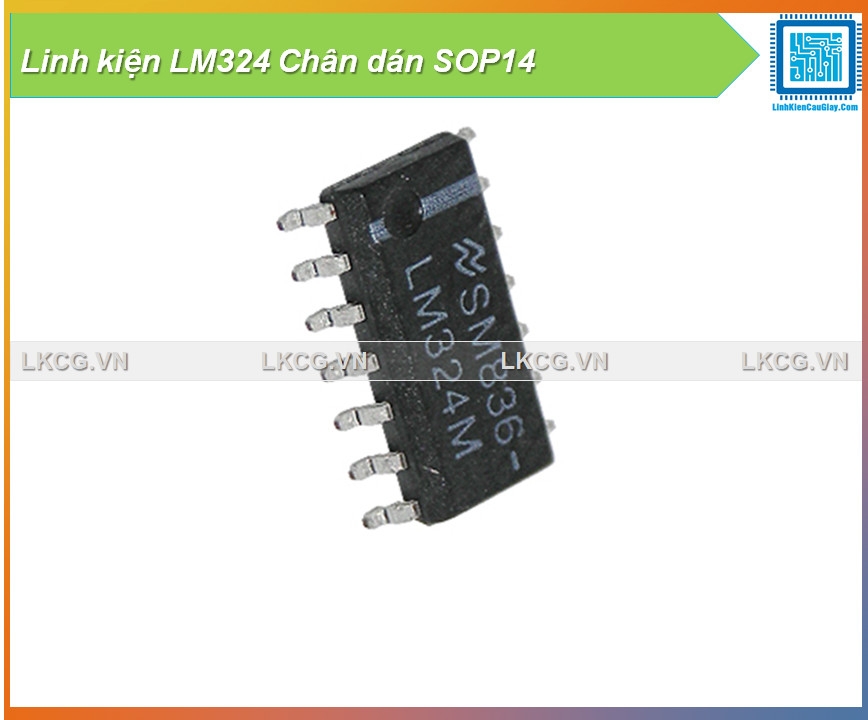 Linh kiện LM324 Chân dán SOP14