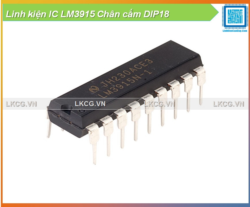 Linh kiện IC LM3915 Chân cắm DIP18