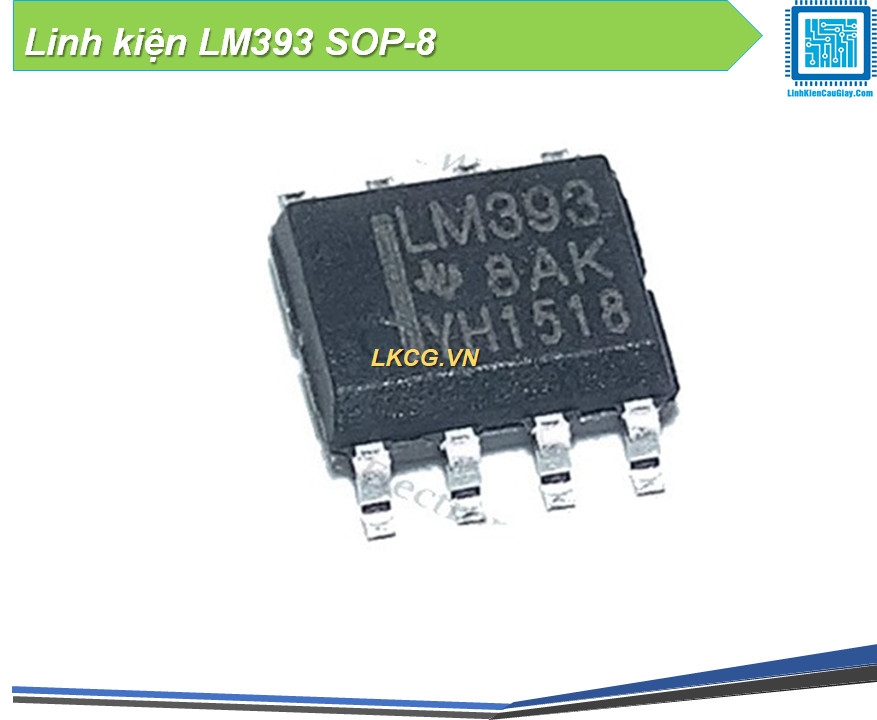 Linh kiện LM393 SOP-8