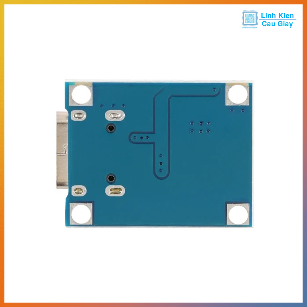 Mạch Sạc Pin 1 Cell 18650 TP4056 1A Type-C