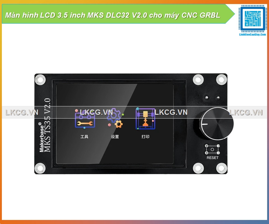 Màn hình LCD 3.5 inch MKS DLC32 V2.0 cho máy CNC GRBL