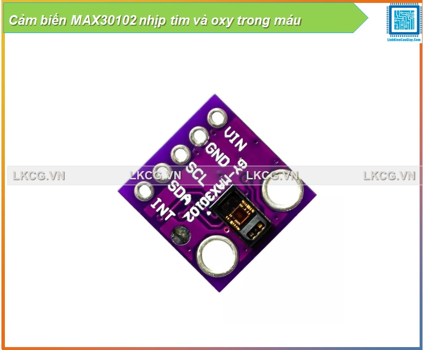 Cảm biến MAX30102 nhịp tim và oxy trong máu