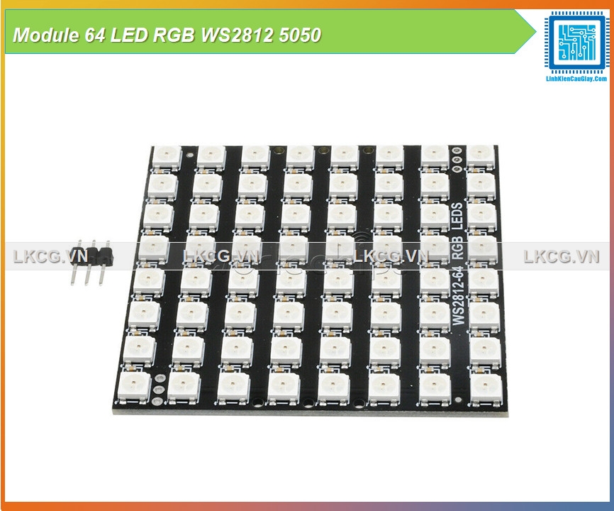 Module 64 LED RGB WS2812 5050