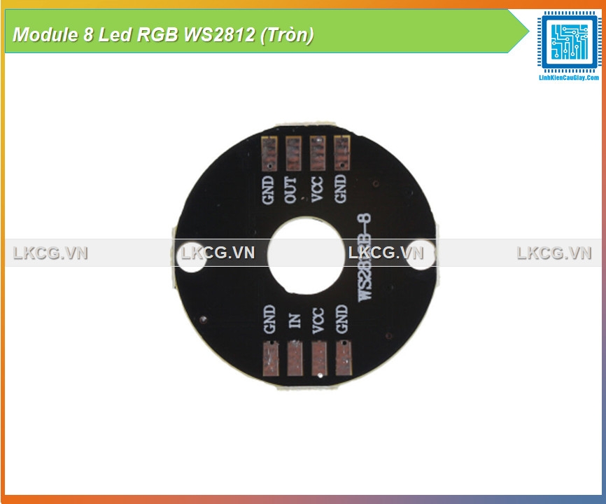 Module 8 Led RGB WS2812 (Tròn)