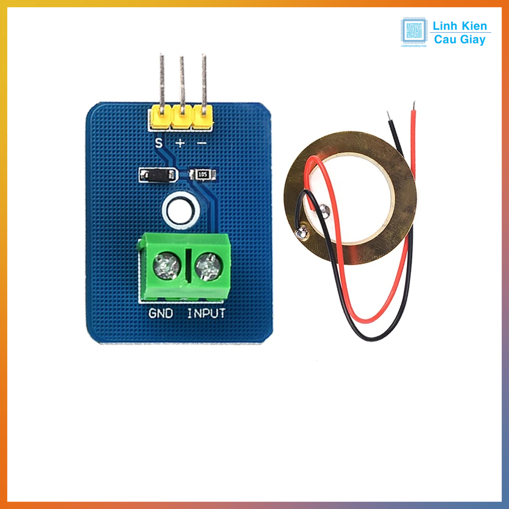 Module cảm biến rung loa gốm