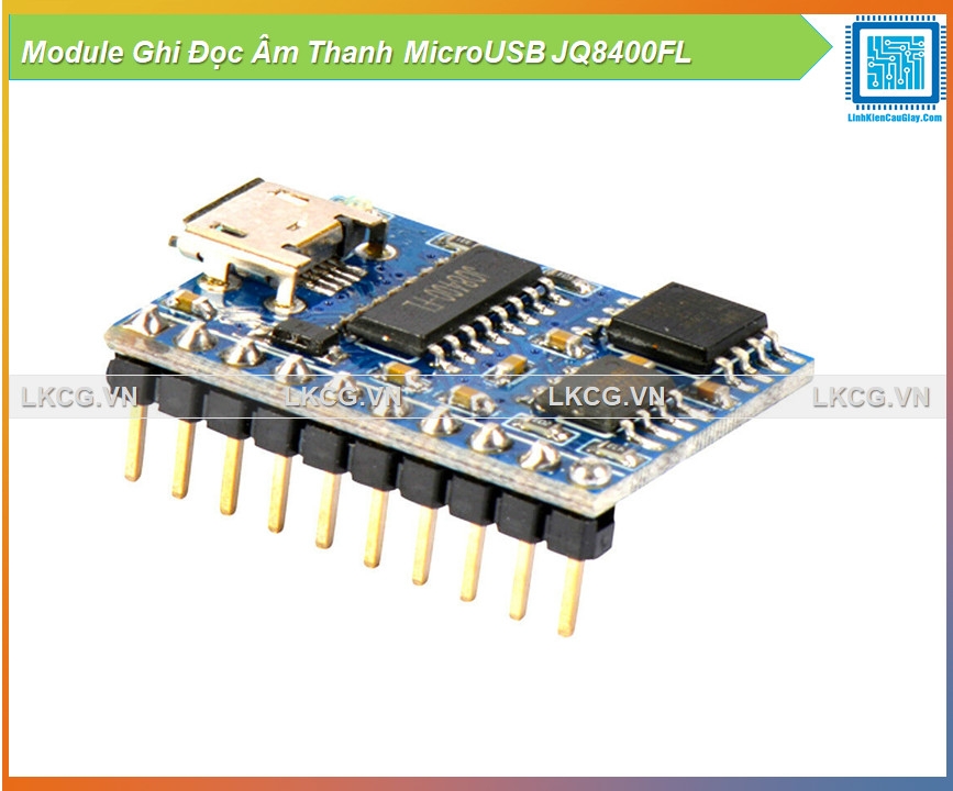 Module Ghi Đọc Âm Thanh MicroUSB JQ8400FL