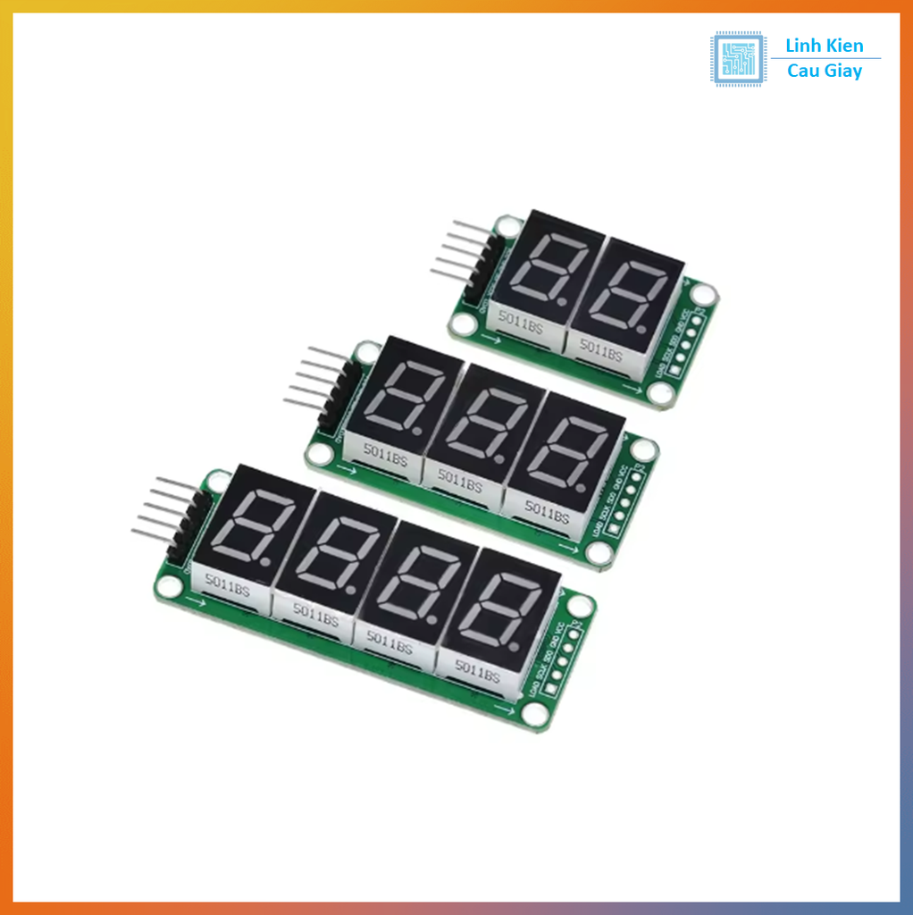 Module hiển thị led 7 thanh 0.56inch sử dụng IC 74HC595