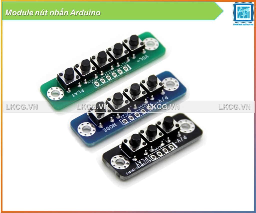 Module nút nhấn Arduino