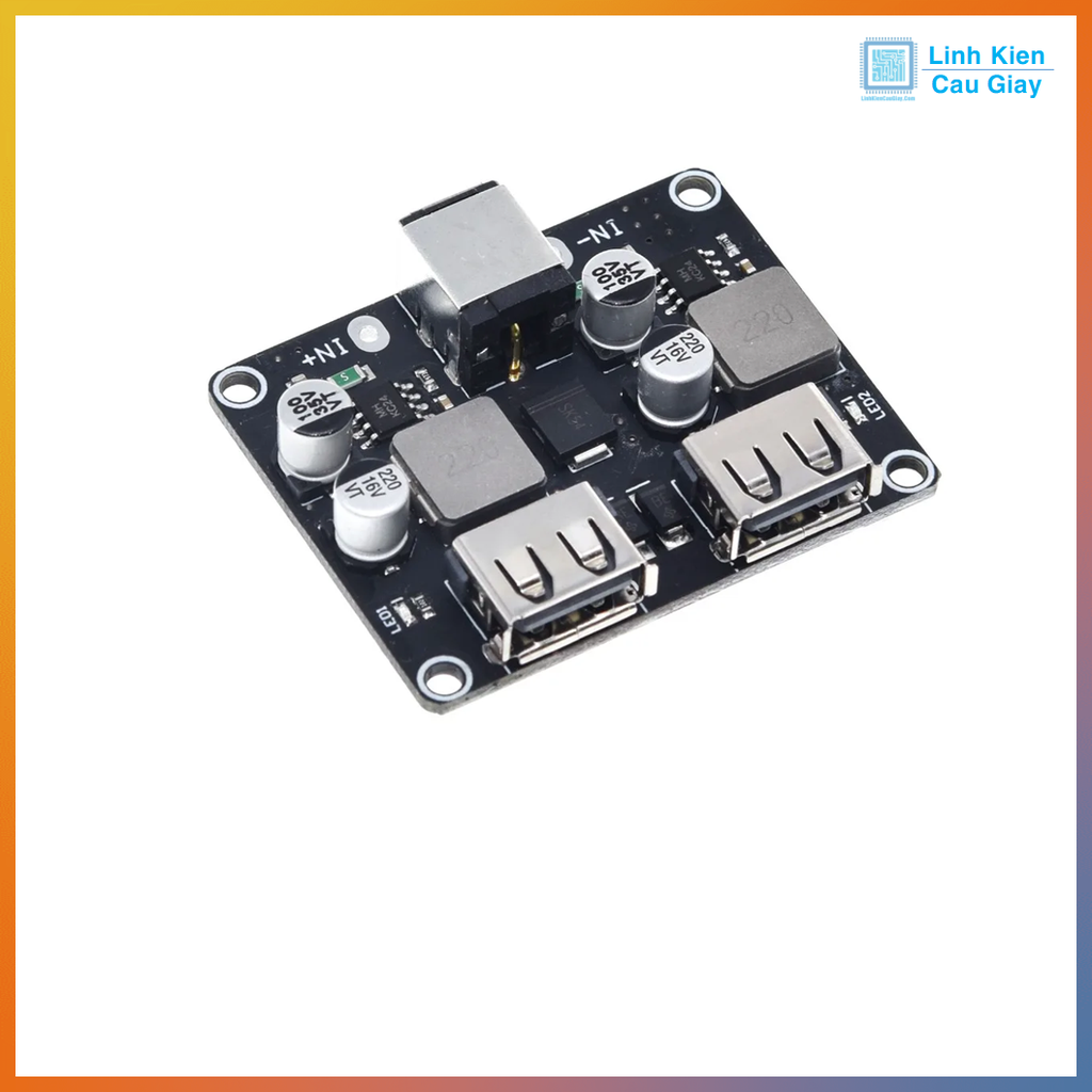 Module sạc dự phòng QC3.0 QC2.0 USB Quick Charge