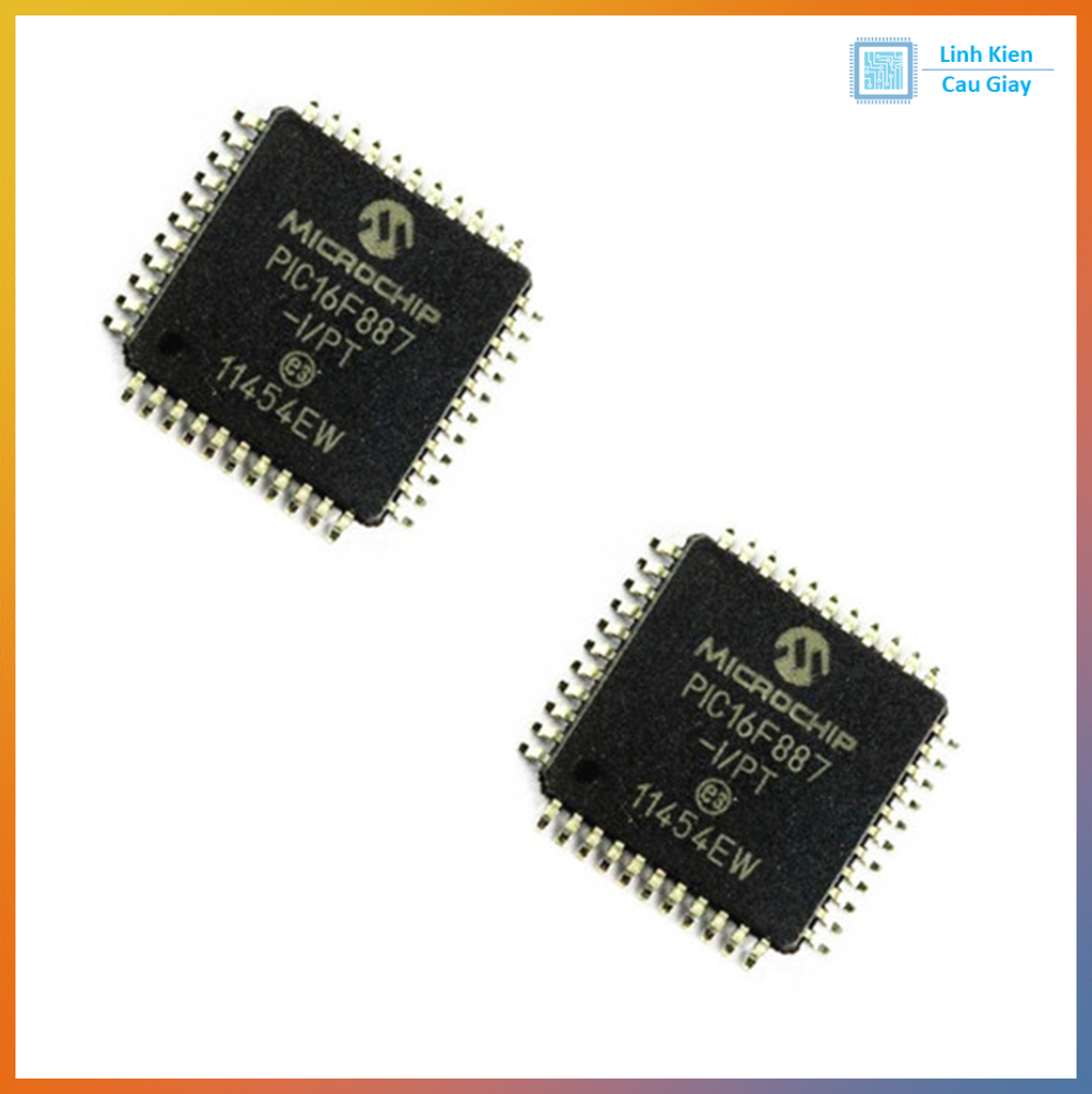 PIC16F887-I/PT QFP44