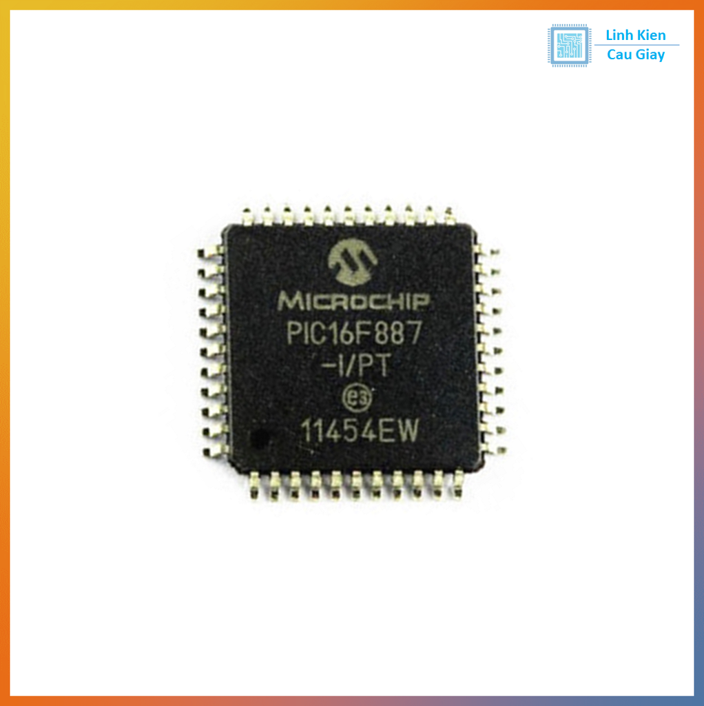 PIC16F887-I/PT QFP44
