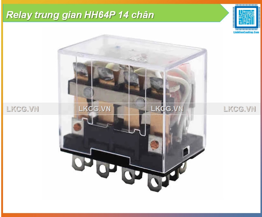 Relay trung gian HH64P 14 chân