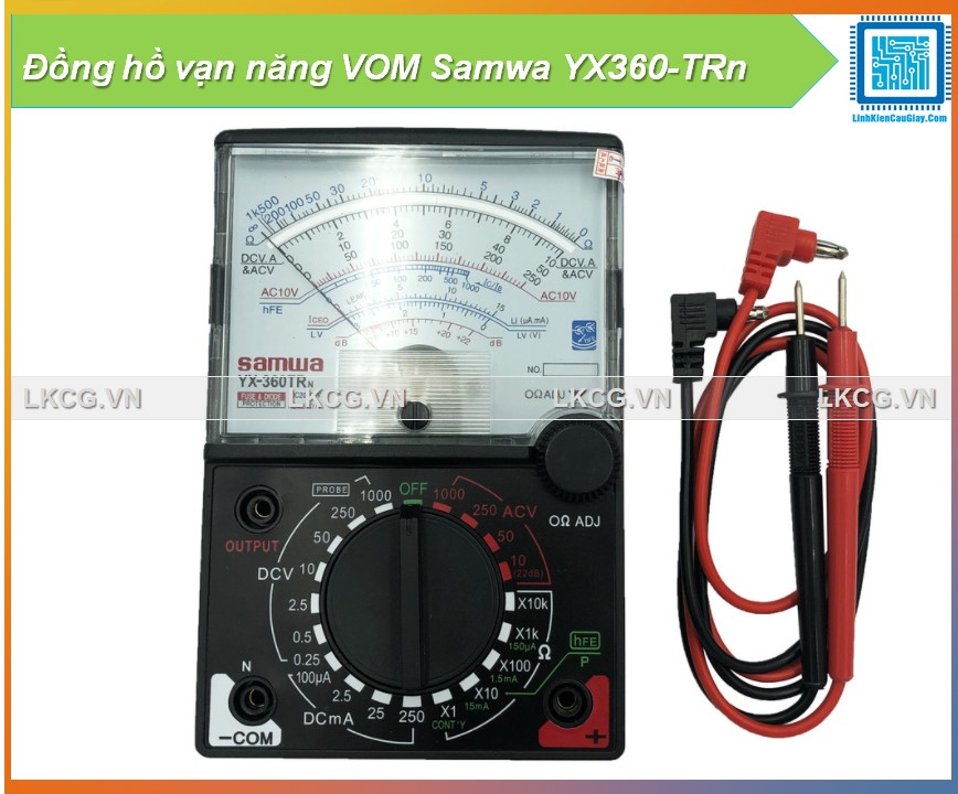 Đồng hồ vạn năng VOM Samwai YX360-TRn