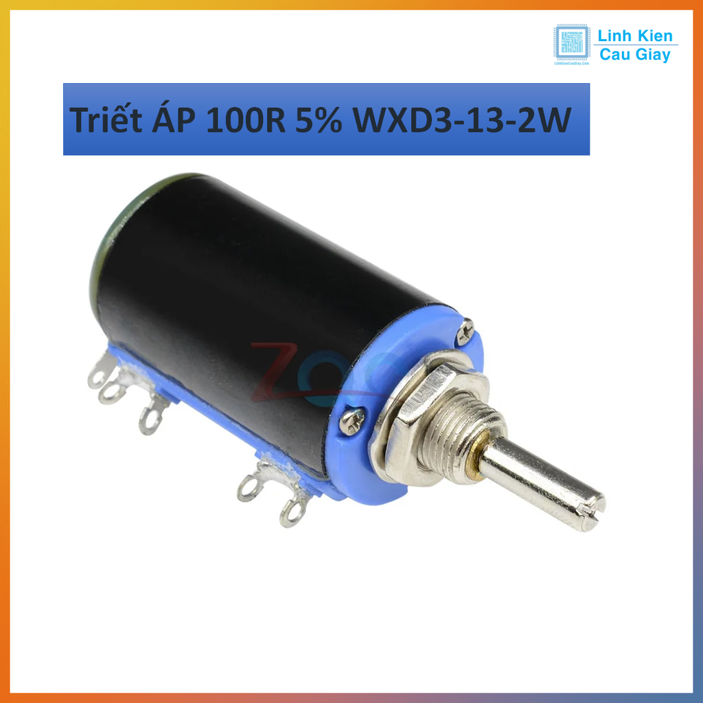 Triết ÁP 100R 5% WXD3-13-2W