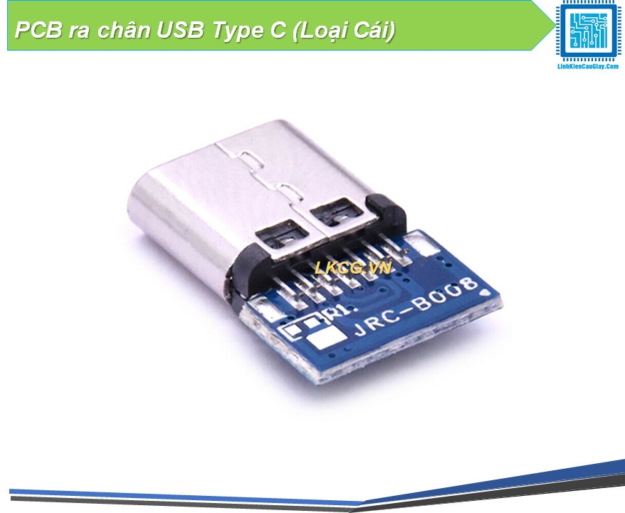 PCB ra chân USB Type C (Loại Cái)