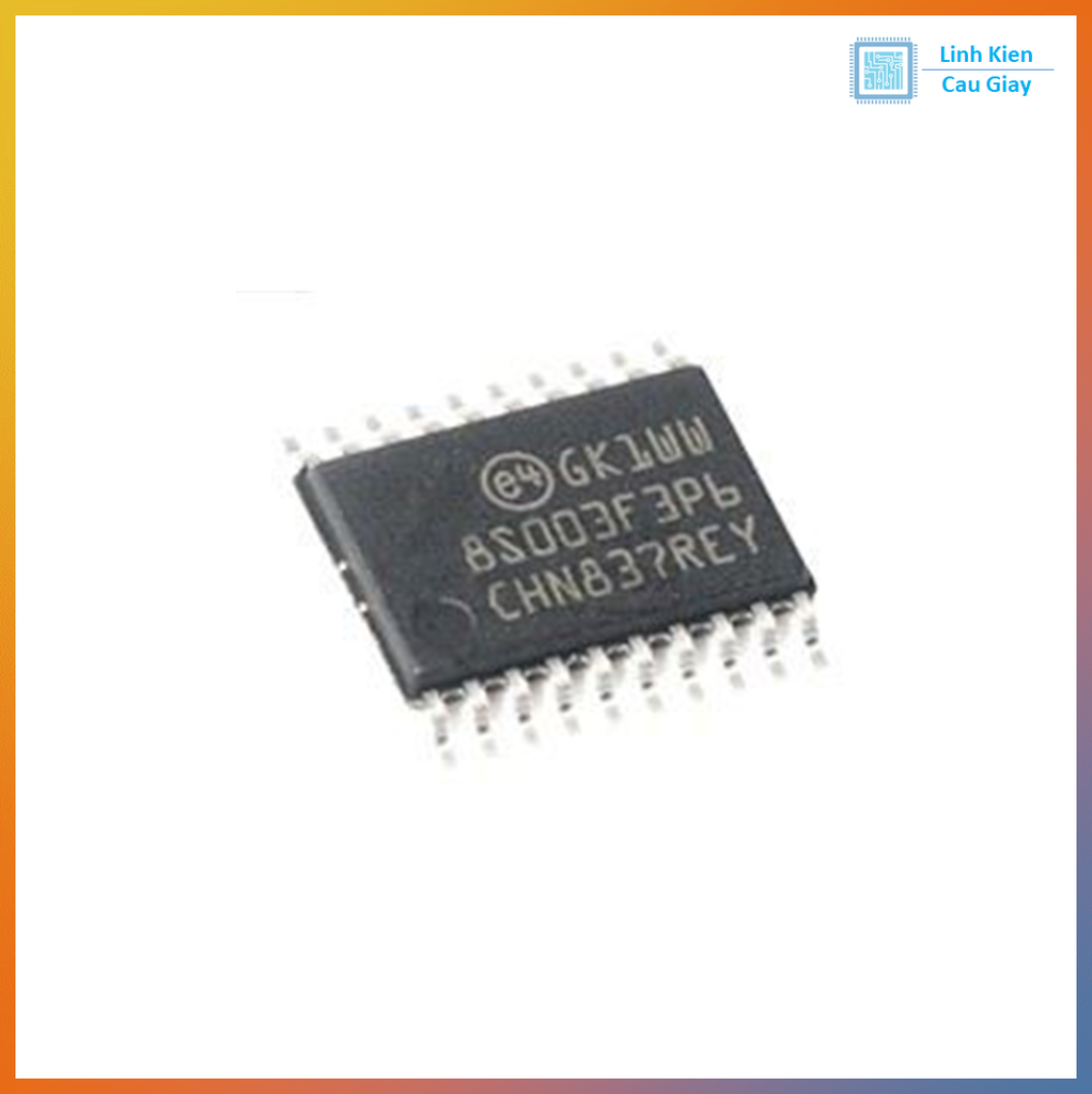 Vi Điều Khiển STM8S003F3P6 TSSOP20