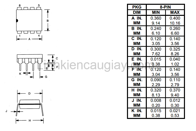 Linh kiện DS1307 thời gian thực