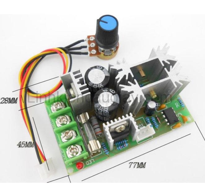 Module Điều Khiển Động Cơ DC10-60V 20A
