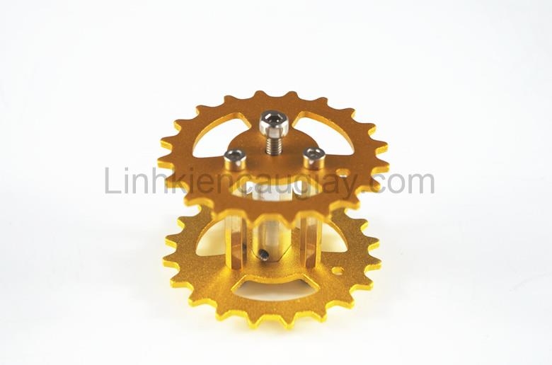 Bánh Xe Tăng Chủ Động Kim Loại TW03