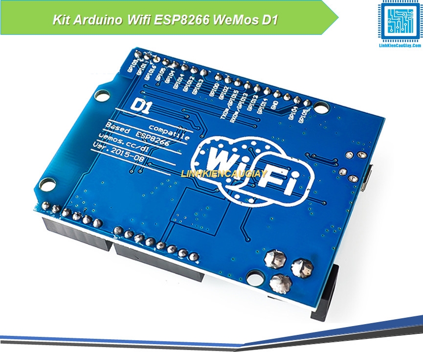 Kit Arduino Wifi ESP8266 WeMos D1