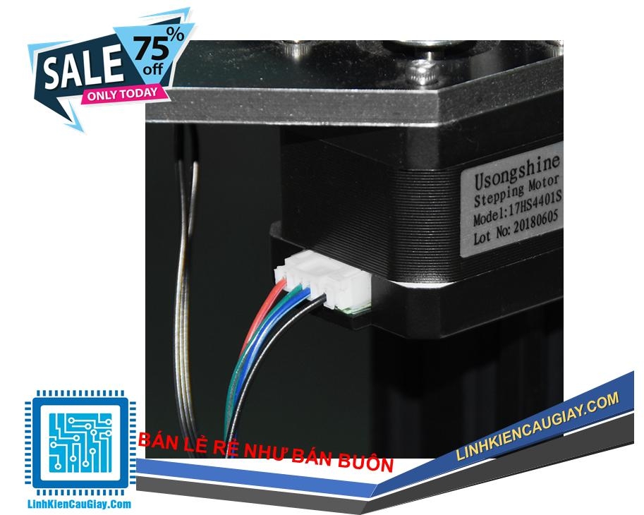 Dây nối động cơ bước Step 6 PIN XH2.54 to 4 Pin XH2.54  (Dài 1m)
