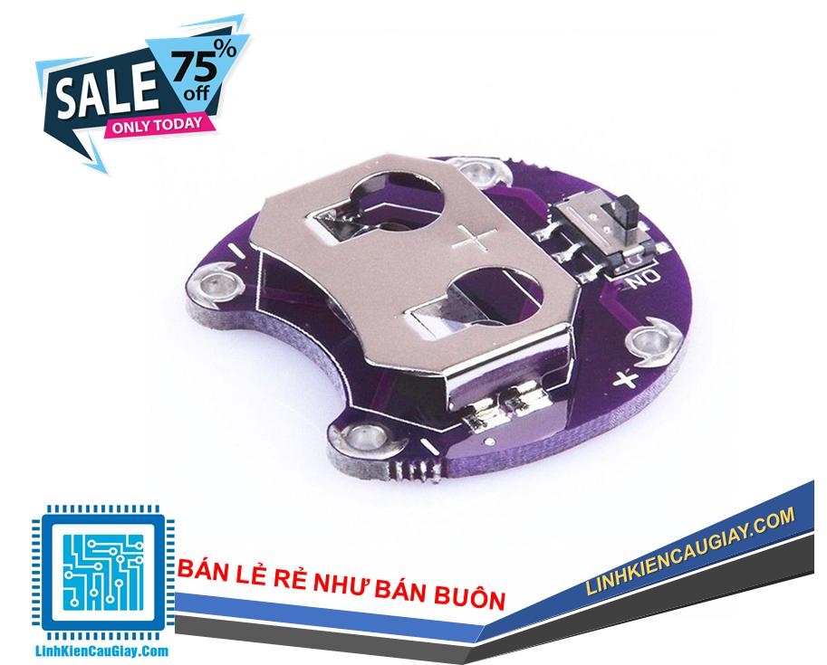 Module đế pin CR2032 LilyPad Coin Cell Holder CR2032