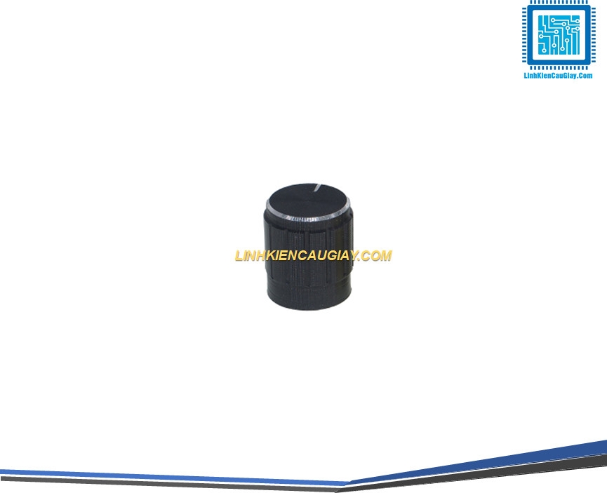 Núm xoay nhôm lỗ 6mm