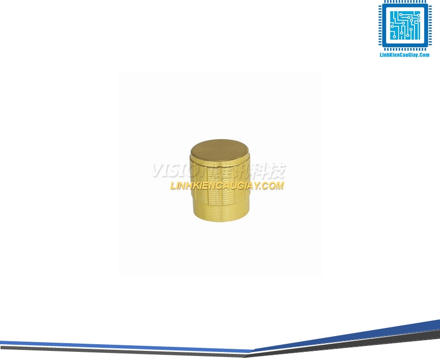 Núm xoay nhôm lỗ 6mm