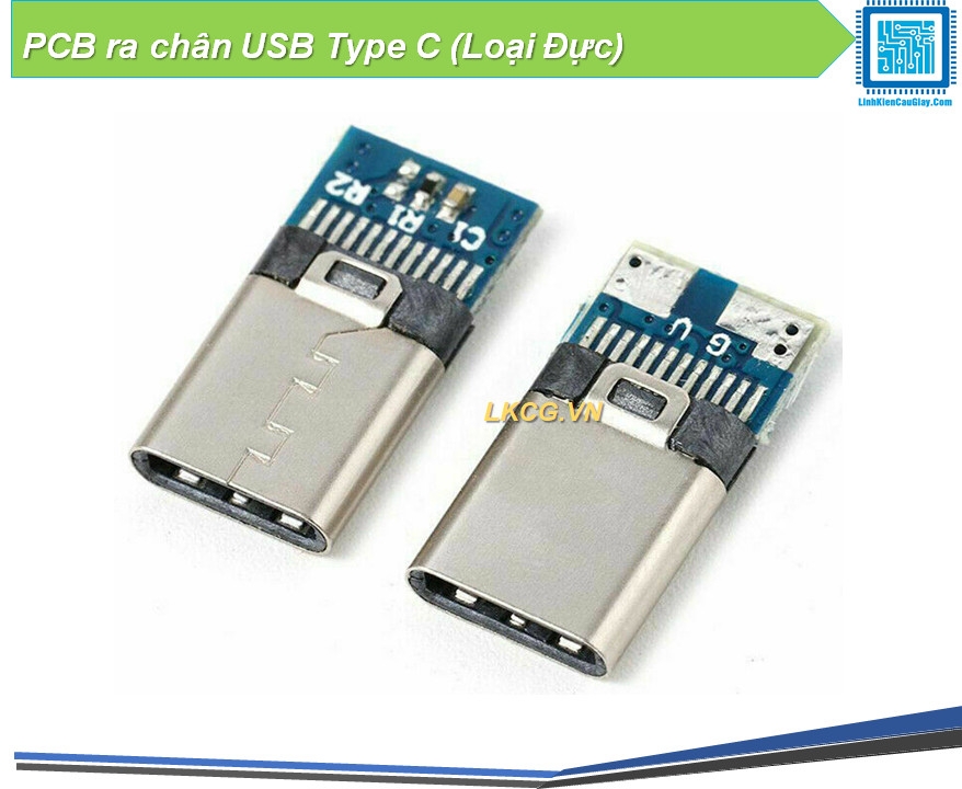 PCB ra chân USB Type C (Loại Đực)