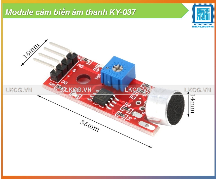 Module cảm biến âm thanh KY-037